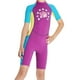 thumbnail image 5 of Trajes de baño para niñas, traje de baño térmico impermeable de manga corta para XXL, 5 of 9