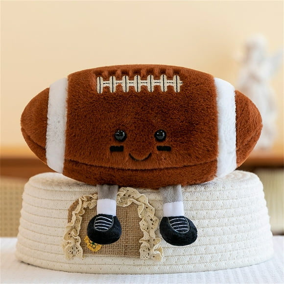 London Funny Sports Soccer Ball Brand New Plush Toy Pendant, Smile Happy, Gift for Boys and Girls 18cm