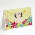 thumbnail image 1 of Easter Eggs Lowchen Greeting Cards & Envelopes - Pack of 8, 1 of 1