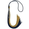 thumbnail image 4 of Endea Graduation Dark Navy Blue/Antique Gold Graduation Tassel with Silver Stacked Date Drop, 4 of 5