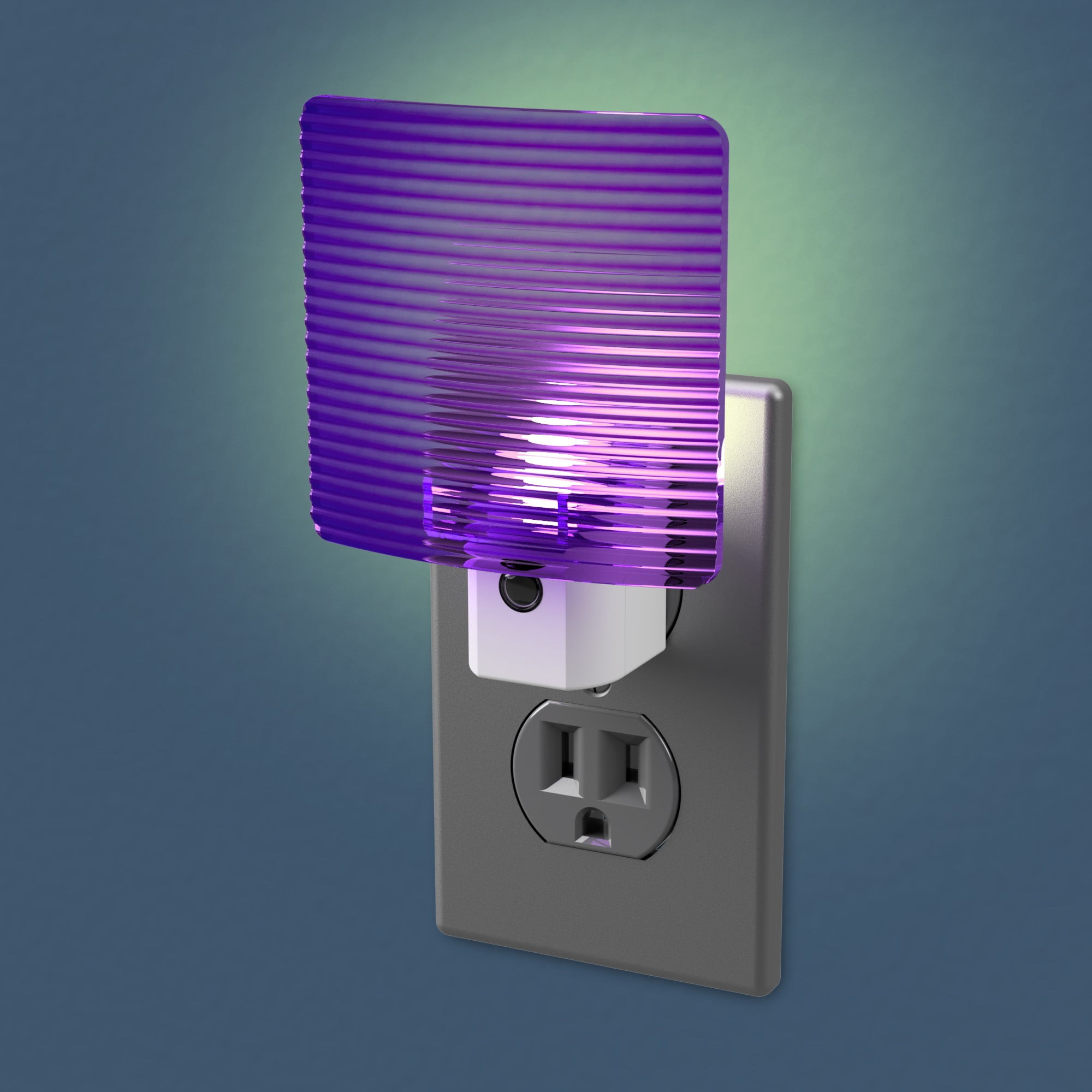Westek NL-WAVE-PL Wave Translucent Screen Automatic Light, Purple