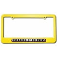 thumbnail image 1 of Dreaming of Dolphins License Plate Tag Frame, Multiple Colors, 1 of 1