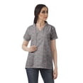 thumbnail image 1 of Moomaya Womens Wrap Style Shirt Tunic Cotton Casual Button Down Classic Collar Top, 1 of 6