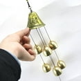 thumbnail image 4 of Metal Wind Chime Pendant Good Luck Vintage Bells Garden Pendant Hanging Home Front Door Decoration Indoor And Outdoor Decor, 4 of 11
