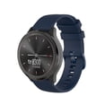 thumbnail image 1 of Hearth & Gear 【20mm】Solid Color Silicone Textured Watch Strap For VenU Sq And VenU Sq2 Fashionable And Comfortable Accessory Divers for Men Digital Men Watch Talking Watch Mens Watch Leather Band, 1 of 6