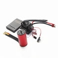 thumbnail image 1 of 1/8 S3670 Motor Impermeable Sensor de pecado Sin Cepillo de 2850kv y Reemplazo de Tarjeta de Programación Esc Sen Pincel de 120 A Chilt60 Para HPI Traxxas 1/8 RC CAR CAMIÓN, 1 of 7