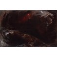 thumbnail image 2 of John Martin 24x17 Black Ornate Framed Double Matted Museum Art Print Titled: The Deluge (1834), 2 of 5