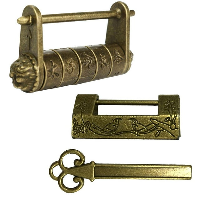 Chino de Colección Antigua Yotijar con Contraseña para Almacenamiento