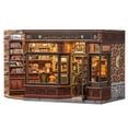 thumbnail image 1 of Kit de miniaturas de escenas DIY Fsolis Book Nook Corner Coffee Shop, 1 of 6