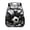 3D Soccer Cracked Rock, variant on Soccer Paint Splatter Preschool Backpack Polyester Fabric Portable Easy Clean Preschool Kids Polyester School Bag for Girls