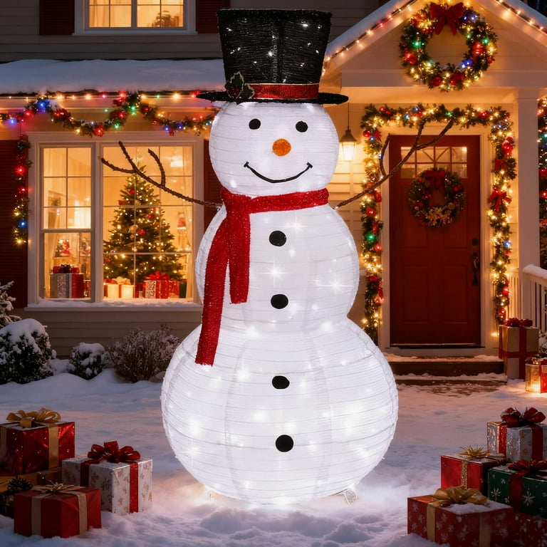 室外用  スノーマン☆LED Walmart Black Friday Deals 2025 - Zimtown LED Lighted Snowman
