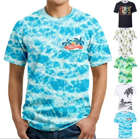 

Summer Hawaii Girls Cartoon Graphic Tee Shirts Workout Shirt & Top For Men Boys