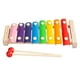 thumbnail image 3 of Xilófono de juguete para niños, juguete Montessori educativo temprano, instrumento Musical para niños, tambor de mesa para bebés, niñas y niños , Arcoíris, 3 of 9