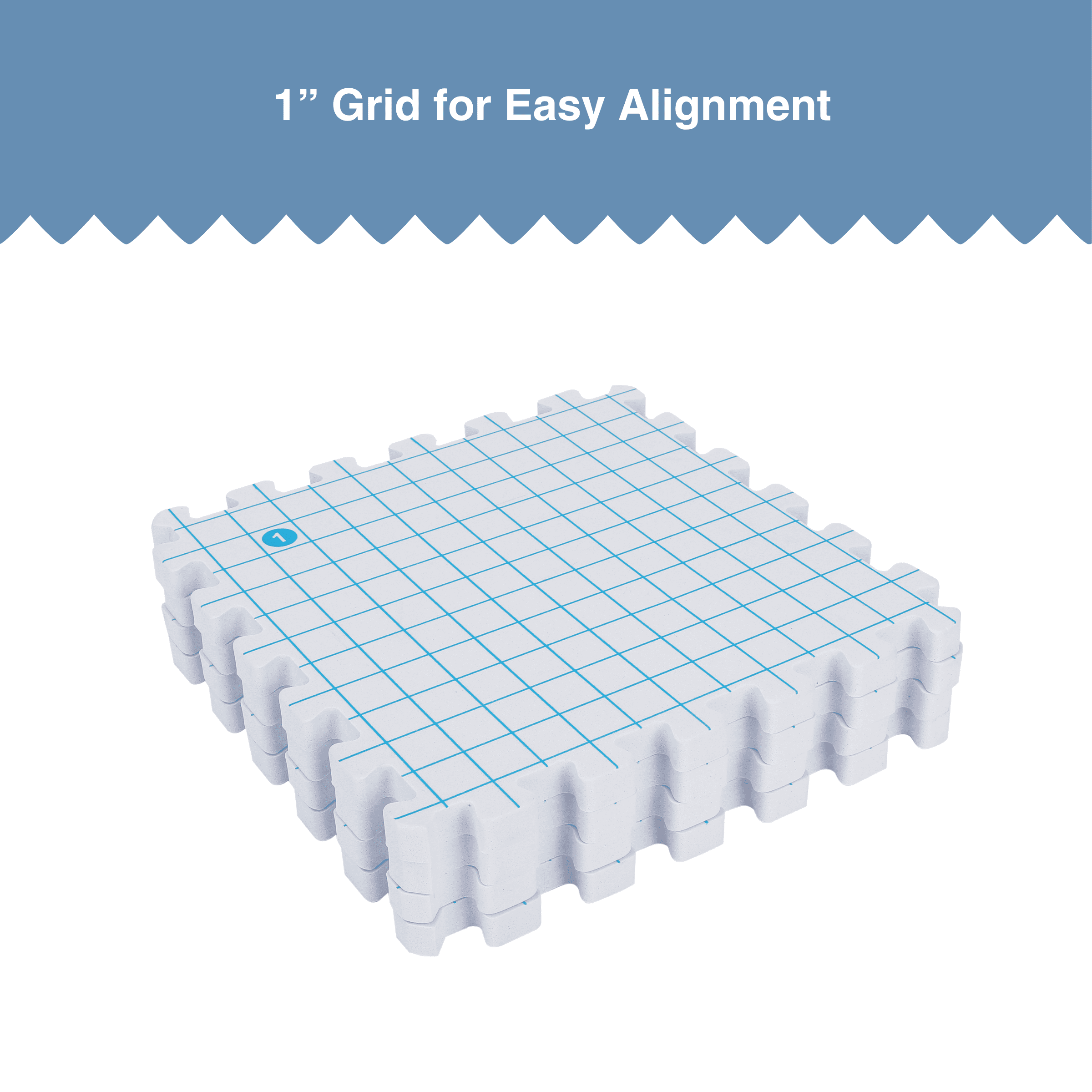 Hello Hobby Interlocking Blocking Boards, 12 x 12 in, 4 Count
