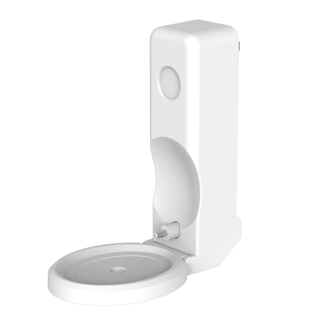 Toystoory Fácil de instalar, no necesita taladrar. Soporte de pared para . No requiere taladrar. ABS. Almacenamiento y organización del hogar blanco