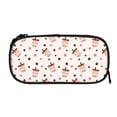 thumbnail image 3 of Vsdgher Milk Tea Print Large Capacity Pencil Case Pouch with Zipper, Portable Aesthetic Big Capacity Pencil Cases Pen Office Travel Stationery Bag, 3 of 8