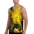 thumbnail image 2 of Fuzoiu Cactus Flowers Print Men's Workout Tank Tops,Sleeveless Gym Shirt Quick Dry,Fitness Bodybuilding T-Shirt,Muscle Athletic Workout Tee-4X-Large, 2 of 7