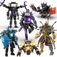 thumbnail image 4 of Nuevo Skibidi-Mini figuras de acción de TVman, varios unidos, bloques de construcción, TVman, Speakerman, camarógrafo, modelo de juguetes para regalo de chico, 4 of 4