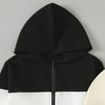 thumbnail image 4 of Kogui Kids Hoodies Zip up Boys' Toddler Print Zip Up Fleece Hoodie Size 1T 2T (Black,1-2 Years), 4 of 7