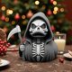 thumbnail image 4 of Gothic Grim Reaper Duck Statue - Death Scythe Duck Mini Skull Skeleton Figurine for Halloween Decor Home & Desktop, 4 of 4