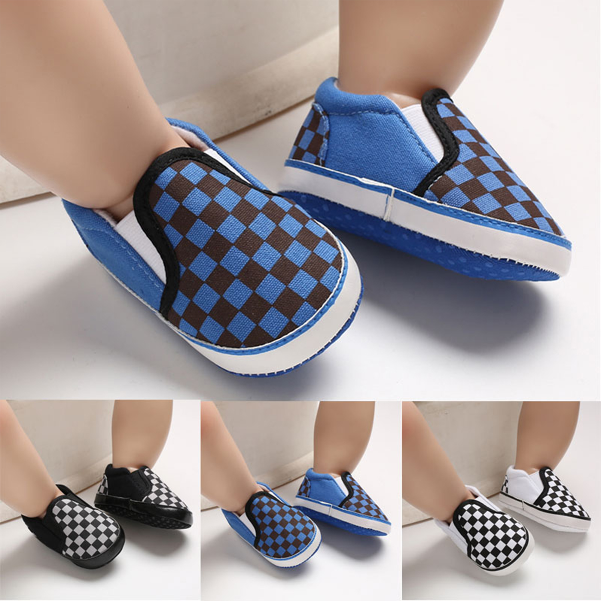 MERSARIPHY Newborn Baby Girls Sneaker Soft Sole Casual Canvas Shoes - image 4 of 5