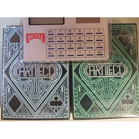Lot 2 ARTILECT Decks of Playing Cards with Bicycle (Best Time Card Calculator)
