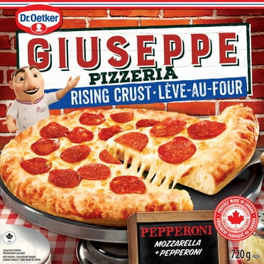 Dr. Oetker Giuseppe Pizzeria Rising Crust Pepperoni Pizza, 720 g