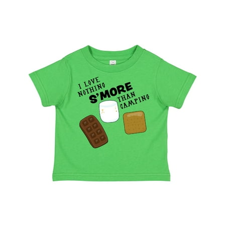 

Inktastic I Love Nothing S More Than Camping Gift Toddler Boy or Toddler Girl T-Shirt
