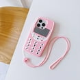 thumbnail image 2 of 3D Classic Retro Phone Case for iPhone 14 Pro Max 6.7",3D Cute Kawaii Lovely Retro Phone Women Girls Teens Kids Soft Silicone Case for iPhone 14 Pro Max 6.7 inch 2022 - Pink, 2 of 12