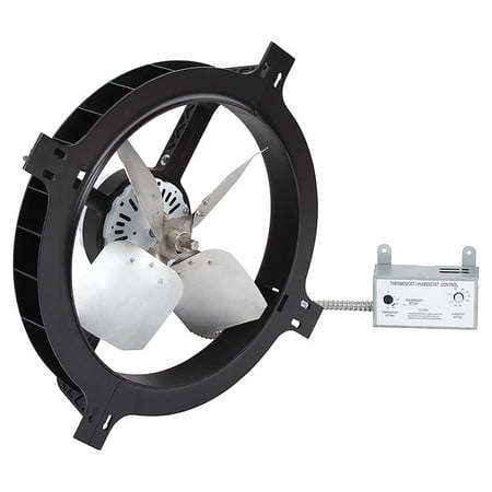 - DAYTON Gable Attic Ventilator,120V,1380 CFM 10W201