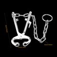 thumbnail image 2 of Stainless Steel Cow Nose Pliers Cow Cattle Bull Nose Lead with Chain Pulling Tool for Farm Ranch Veterinary, 2 of 5