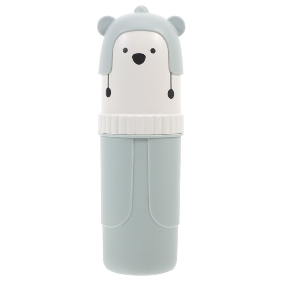 GOOHOCHY Estuche de viaje para cepillos de dientes, estuche para pasta de dientes, vaso portátil para baño, soporte para guardar cepillos de dientes