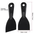thumbnail image 2 of Putty Scraper 3" ABS Plastic Spatula Drywall Patch Repair Spreader Wall Covering Smoother Black 2 Pcs, 2 of 5