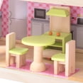 thumbnail image 2 of Casa de muñecas de madera con muebles Mila Casita de juguete para niñas Kids House CAM5MI, 2 of 4