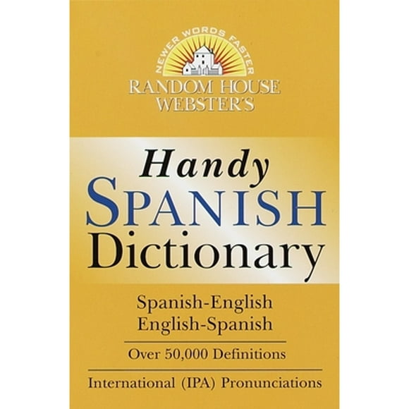 Pre-Owned Random House Webster's Handy Spanish Dictionary (Paperback 9780375707018) by Random House