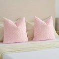 thumbnail image 5 of JIATER Pack of 2 Throw Pillow Covers 18x18,Rose Decorative Couch Pillow Covers,Pink, 5 of 6