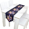 thumbnail image 5 of EREHome Science Atom Table Runner 13x90 Inches Black Table Top Decoration, 5 of 5