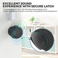 thumbnail image 4 of ZenCart Wall Mount Holder for Echo Dot 4/5 Generation Bracket Space Saving Stand with Cord Management Angle Adjustment Speaker Bracket, 4 of 7