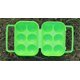 thumbnail image 5 of 1 x huevera de plástico portátil/caja de huevos para acampar y picnics (6 rejillas, color aleatorio) ER, 5 of 5