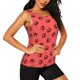 thumbnail image 2 of Balery Ladybugs On Red Polka Dot Camiseta sin mangas estampada ligera para mujer, tops de entrenamiento sin mangas, camisetas de yoga transpirables de secado rápido.-Large, 2 of 7