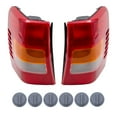 thumbnail image 2 of Brock Aftermarket Replacement Driver Left Passenger Right Tail Light Units with Circuit Board-Sockets without Bulbs 8 Piece Set Compatible with 1999-2002 Grand Cherokee Built to 11/01, 2 of 6