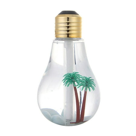 

KKCXFJX Hot Gifts USB Home Office Mute LED Equipment Colorful Bulb Night Light Humidifier Lamp Humidifier