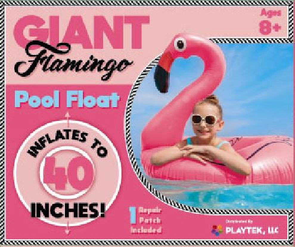 Playtek Toys Flamingo Inflatable Pool Float - image 2 of 2