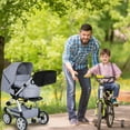 thumbnail image 3 of OULII 1Set Stroller Bag Black Oxford Cloth Diaper Storage for Everyday Use, 3 of 4