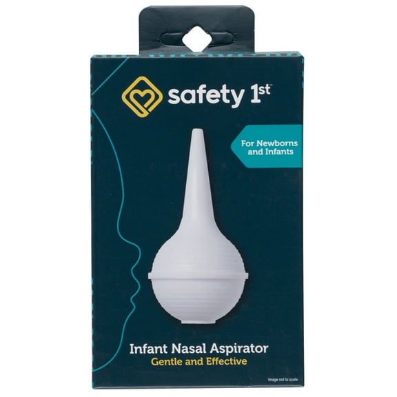 Safety 1st Improved Nasal Aspirator, White, Infant