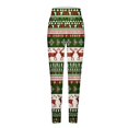 thumbnail image 5 of Christmas Leggings for Women Elastic High Waist Festive Print Tight Pants Workout Yoga Pants Holiday Leggings, 5 of 5