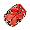 thumbnail image 4 of Chaleco de Vestir para Mascotas Sunnimix Diseño de Leopardo 6 # rojo, 4 of 8