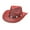 Red, variant on Denim Cowboy Hat, Audhol Western Cowboy Hat for Women Man Wide Brim Cowboy Hat for Costume Dress Up Cosplay Cowboy Hat Cowboy Hat Black M