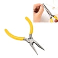 thumbnail image 1 of Serrated Needle Nose Plier, Needle Long Nose Plier Multi Purpose Alloy Steel 5 Inches  For Eletricians For Handling Computer Hardware, 1 of 8