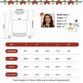 thumbnail image 6 of GEX Christmas Sweaters for Women Ugly Soft Fuzzy Knit Long Sleeve Pullover for Christmas Party Holiday Classic RNB S, 6 of 6